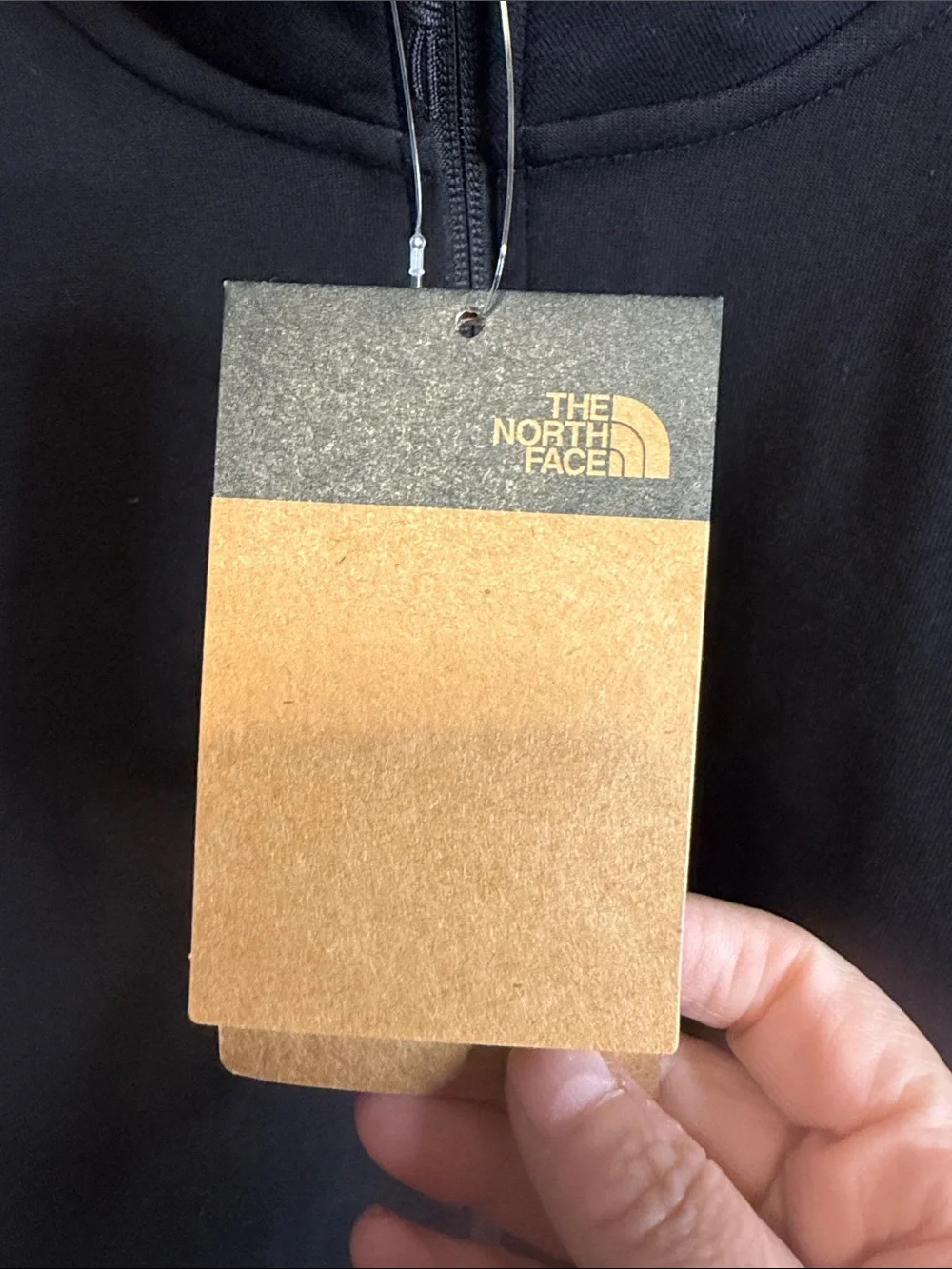 The North Face Men’s Black TNF DBL Knit Half-Zip Pullover Sweatshirt Size XXXL